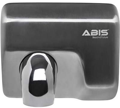 ABIS Hand Dryer, stainless steel, Brushed Chrome, 1 Unit