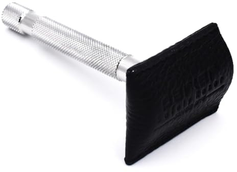 Parker safety razor Kopfabdeckung Büffelleder