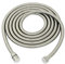 PHASAT Lange Brauseschlauch,3,5 m flexibler Edelstahl-Ersatzschlauch Knickschutz mit 2 Unterlegscheiben Gebürstetes Nickel 138 Zoll A3107N-3.5