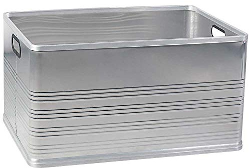 BRB Alu-Transportkasten, 118 Liter, LxBxH 700x500x375 mm