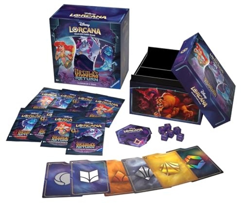 Ravensburger Disney Lorcana Trading Card Game for Adults & Kids Age 8 Years Up - Illumineer's Trove Set 4: Ursula's Return - Collectable TCG