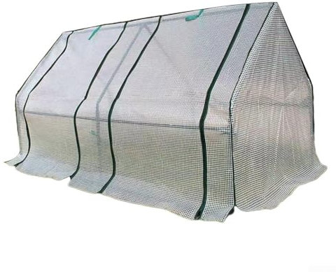 Zoegneer Blumenhausabdeckung Isolationsabdeckung Transparent Gewächshaus (ohne Halterung) für Balkon Garten Blumenständer Gewächshaus 180*90*90cm