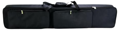 Amagogo Keyboardtasche mit 88 Tasten, Tragetasche für Klavierabdeckung, tragbare, wasserdichte Keyboard-Gigbag, E-Piano-Tasche für Bühnenauftritte, 137x27x13cm