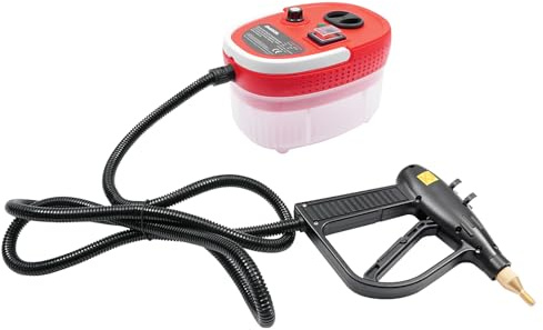 Pulitore a vapore elettrico 2500 W 3 bar 1,2 l portatile ad alta pressione pulitore a vapore ad alta temperatura con 6 livelli regolabili per cucina auto