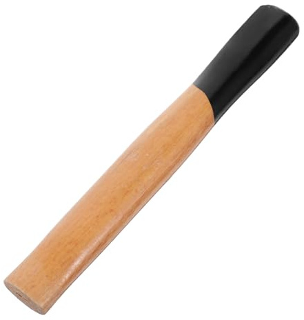 ETHZZLE Manche De Marteau En Bois Ovale à Œillet Pour Remplacement, Accessoire Marteau Résistant Aux Fissures, Poignée Ergonomique Lisse, Adapté Aux Marteaux Artisanaux, 1500g, Utilisation Bricolage