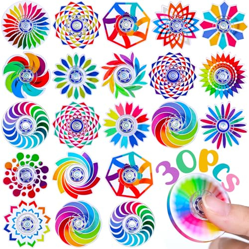 30 Pcs Party Bag Fillers Kids Fidget Spinner Sensory Fidget Toys Fidgets