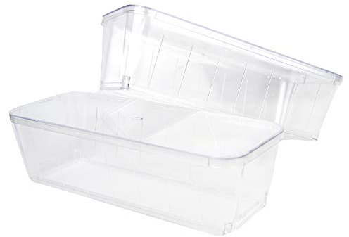 DUE ESSE S.N.C. DI SABATINI ALDO & C. PZ 25 STAMPO CASSATA IN PLASTICA TRASPARENTE 1.110 CC + PZ 25 COPERCHI IDEALI PER PREPARAZIONE DOLCI