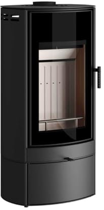 Hajduk Kaminofen ARCO F3| 7 kW| mit geschlossener Tür| Schwarz