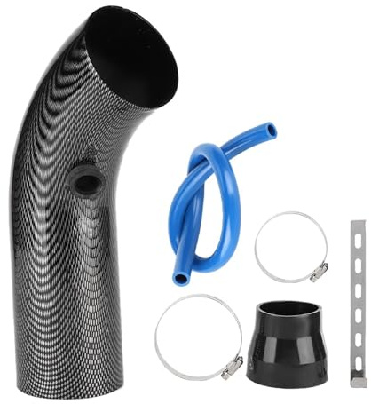 Leapiture Luftansaugschlauch Air intake hose Stahl luftansaugrohr Metall luftansaugrohr Ansaugrohr sportluftfilter Stahl luftansaugrohr system Autozubehör für Auto