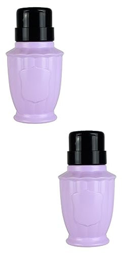 FOMIYES 2stücke Nagellackentferner Pumpspender Flasche Aus Hartplastik Tragbar Für Reisen Für Flüssigkeiten Wie Nagellackentferner Und Make-up Entferner Auslaufsicher Und Einfach Zu