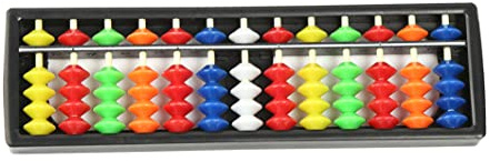 Abacus for Kids, Plastic Abacus Maths Apprentissage Abacus Calculatrice chinoise Calculatrice Outil éducatif Tool pour les enfants, Abacus en plastique
