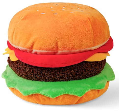 LZFAN Golf Club Covers for Woods and Drivers Funny Driver Headcover Animal Golf Club Head Covers Golf Gifts for Men Women Plush Mexican Taco (Hamburger for Driver)