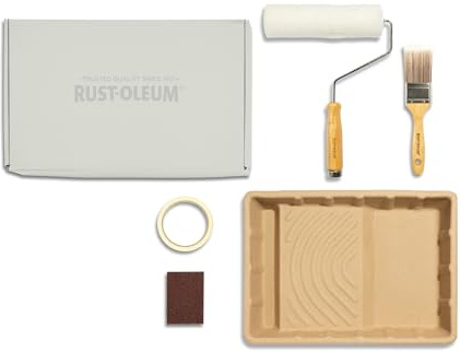 Rust-Oleum Ready to Roll - Eco Paint Kit (Large) - Floor Tile Paint Delicate Greys