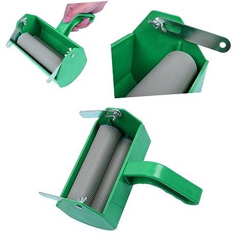 jojofuny Herramienta Pared Rodillo Empapelar Pincel Goma Rodillo Monocromática Máquina Impresión