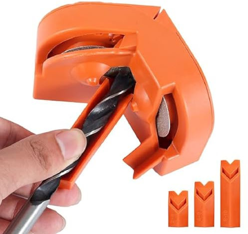 Bohrer-Schärfer,Bohrerschleifgerät,Multipurpose Drill Bit Grinding Sharpener,Spiralbohrer Schärfgerät,Tragbares Bohrer Schleifgerät,Bohrer Schleifen Vorrichtung,Mehrzweck-Bohrerschleifschärfer