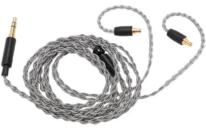 Hörerkabel -Kabel -Ersatz für IE100 Pro IE400 Pro IE500 Pro, 3,5 Mm Versilberte Kupfer -Upgrade, 1,2 M Ohrhörer -Stereokabel für Verlustfreie Klangqualität