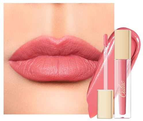 Oulac Matte Pink Lipstick for Women, Liquid Lip Stick Long Lasting Lip Stain, High Impact Lipcolour, Waterproof Lightweight Soft, Vegan & Cruelty-Free M30