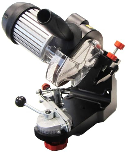 ANOVA - Afiladora de cadenas Eléctrica | 235 W | 230 V - 50 HZ | 0,80 - 0,25 | Peso 5,8 KG | Para Afilado de Cadenas de Motosierra y Mantenimiento de Hojas | Diseño Funcional