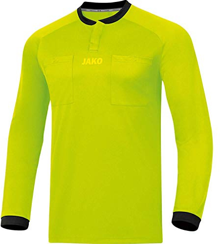 JAKO herr skiljedomare trikot LA fotbollstrikots, citron, 3XL
