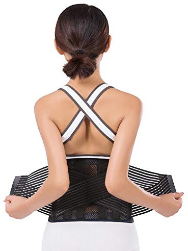 DAIHAN Bauchweggürtel für Damen und Herren - Taillenformer - perfekte Abnehmhilfe für einen Straffen Bauch Aspic 1 XL