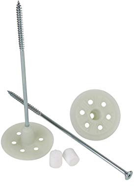 100 Stk. EJOT Schraubbefestiger STR-H für Holz 100 mm Dübel Schraubdübel