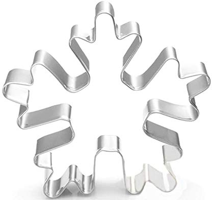 ZDYWY Snowflake Shaped Cookie Cutter for Christmas