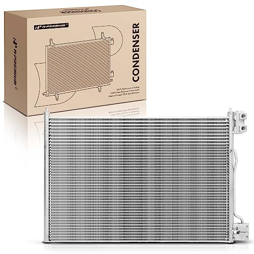 A-Premium Air Conditioning A/C Condenser Compatible with Ford Crown Victoria & Lincoln Town Car & Mercury Grand Marquis, 2006-2011, V8 4.6L