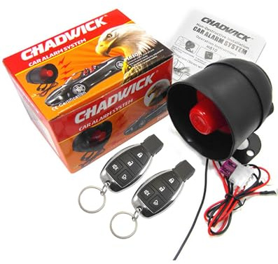 CHADWICK Remote Car Alarm with 7-Level Sensitivity, M810-8173