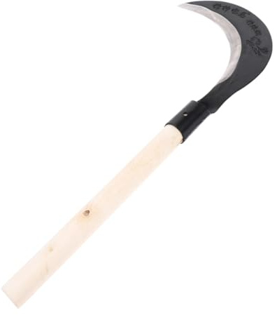 Lange Hand Mangansstahl Gartenmesser für Unkraut, Robust | Camping Kochmesser, Unkrautstecher, Garten und Pflegeeinsatz mit Einhändiger Führung Zufälliger Stil