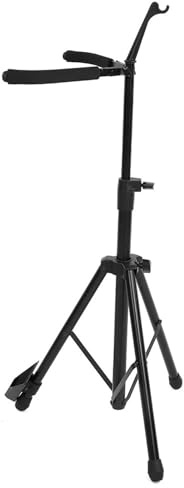 CHICIRIS Robuster Cello -Stand FL -14 Faltbarer Stativunterstützung mit Nicht Slip Pads und 145 cm Einstellbare Höhe für Violoncello Enthusiasten und Fachkräfte