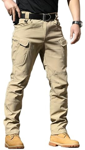 Wanderhose Herren Zip Off Militärische Enthusiast Hosen Outdoor Training Verschleißfeste Multi Tasche Hosen