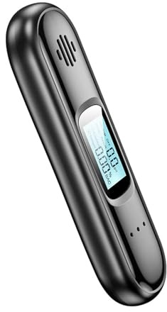 Éthylotest portable sans contact, rechargeable, avec écran LED et affichage numérique, test d'alcoolémie automatique
