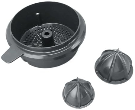 Orangensaft-Extraktion, physikalische Presse, reine Trennung, Kunststoff-Entsafter, kompatibel mit Thermomix TM5/TM6-Kochgerät