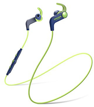 Koss BT190iB Wireless Bluetooth Portable Earbuds (3.5 mm Jack) for iMac/iPhone/iPad/iPod/Laptop/MP3 Players/Samsung/Smartphones - Blue