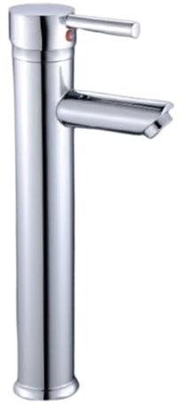 Modern Bath Supplies Mono Basin Mixer Tap Filler Shower Chrome Single Lever Tap for Bathroom Countertop Sink, Cloakroom Washbasin