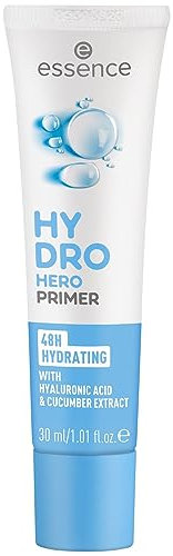 Essence Cosmetics Hydro Hero Primer Viso, Idratante, Lunga Durata, Levigante, Naturale, 30 ml