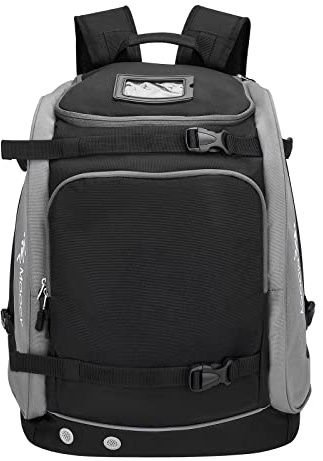 HUIOP - Bolsa para zapatos de esquí (gran capacidad, 65 L, mochila de viaje para zapatos de esquí, casco de esquí, snowboard,bolsa d39