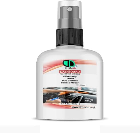 Car Dashboard Cleaner & Protector, Interior Car Spray Designed To Protect Your Dashboard & Moisturizer, Vinyl, Leather, Rubber (30ml Spray)