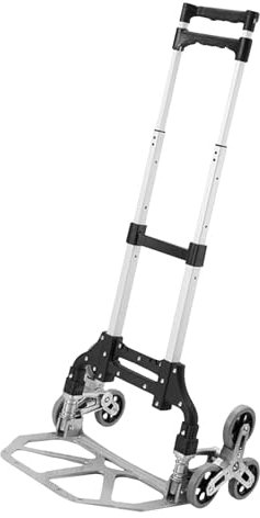 Diable Monte-escalier, Diable pour escaliers,Chariot de camions pliants Chariot d'escalade - Chariots Utilitaires Mobiles, Chariot à Main pour Le Lieu de Travail de Voyage de Distribution d'entrepôt