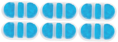 KOMBIUDA 6pezzi Compressa Gel Rinfrescante Per Naso Da Terapia Fredda Riutilizzabile e Sicura Per Emorragie Nasali e Locale Tpu Senza Ghiaccio