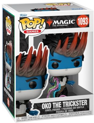 Funko POP! Games: Magic: The Gathering - Oko the Trickster | Offizielles Gaming Merch - Vinyl Sammelfigur als Regal Deko - Geschenkidee zum Geburtstag für Fans und Sammler