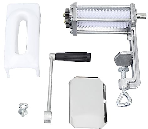 XIASABA Processg 25×20×5 Meat Tenderizer Machine Aluminum Alloy Manual Meat Cuber Tenderizer for Kitchen Restaurants
