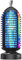 Insetticida batteria, 4000 mAh, lampada da campeggio con luce RGB, 3000 V, repellente per zanzare, per esterni, USB, IP65, insetticida elettrico, portatile, per interni, giardini, campeggio