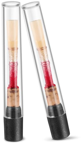 Oboenrohrblätter Professionelle Oboenzubehör Bambus | Weich, Gratfrei Verarbeitet, Leichtes für Auftrittssituationen, 2 Stück Packung Zufällige Farbe
