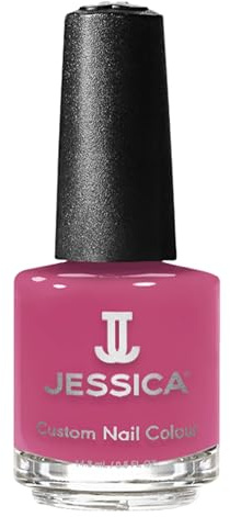 JESSICA Custom Colour Nail Polish | Long Lasting Nail Varnish with Salon Professional Finish | Award-Winning Polish, Helps Strengthen Nails | Bubblegum Pink Crème | Bubblegum Bliss | 14.8ml