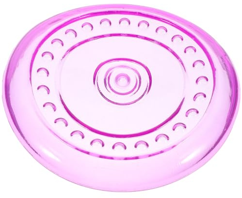 jojofuny Disque Volant pour Chien et Sûr Souple et Résistant Morsure à Lancer pour Chiots et Grands Chiens Interactif Extérieur Flottant et Lavable Petit