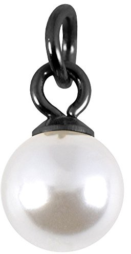 PIERCINGLINE Chirurgenstahl Anhänger | Perle | für Piercingringe Septum Clicker | Farbauswahl