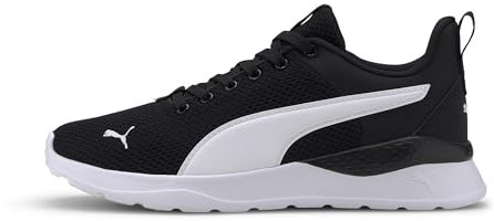 PUMA Unisex Kinder Anzarun Lite Jr Sneaker, Puma Black Puma White, 37 EU