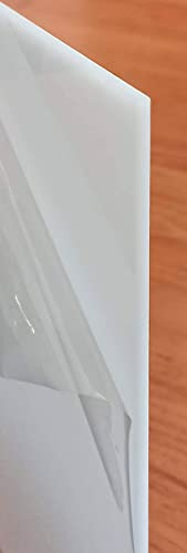 Metacrilato Blanco Opal - Placas Acrílicas Translúcidas 3 mm - 1 Unidad Tamaño 42x59,4 cm