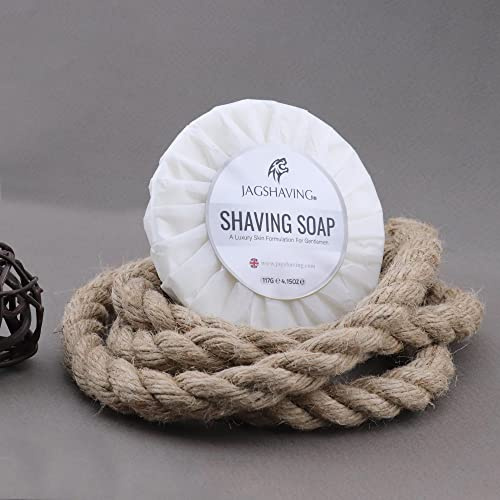 Jag Shaving Rasierseife - Rasierseife frauen und männer - Premium Rasierseife für langanhaltenden Rasierschaum - Ein perfektes Rasierseife passend zu Ihrem Rasierset & Rasierhobel